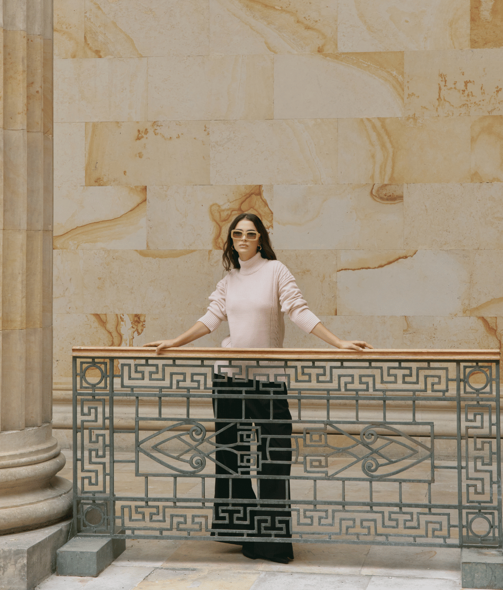 OSLO SWEATER LIGHT PINK