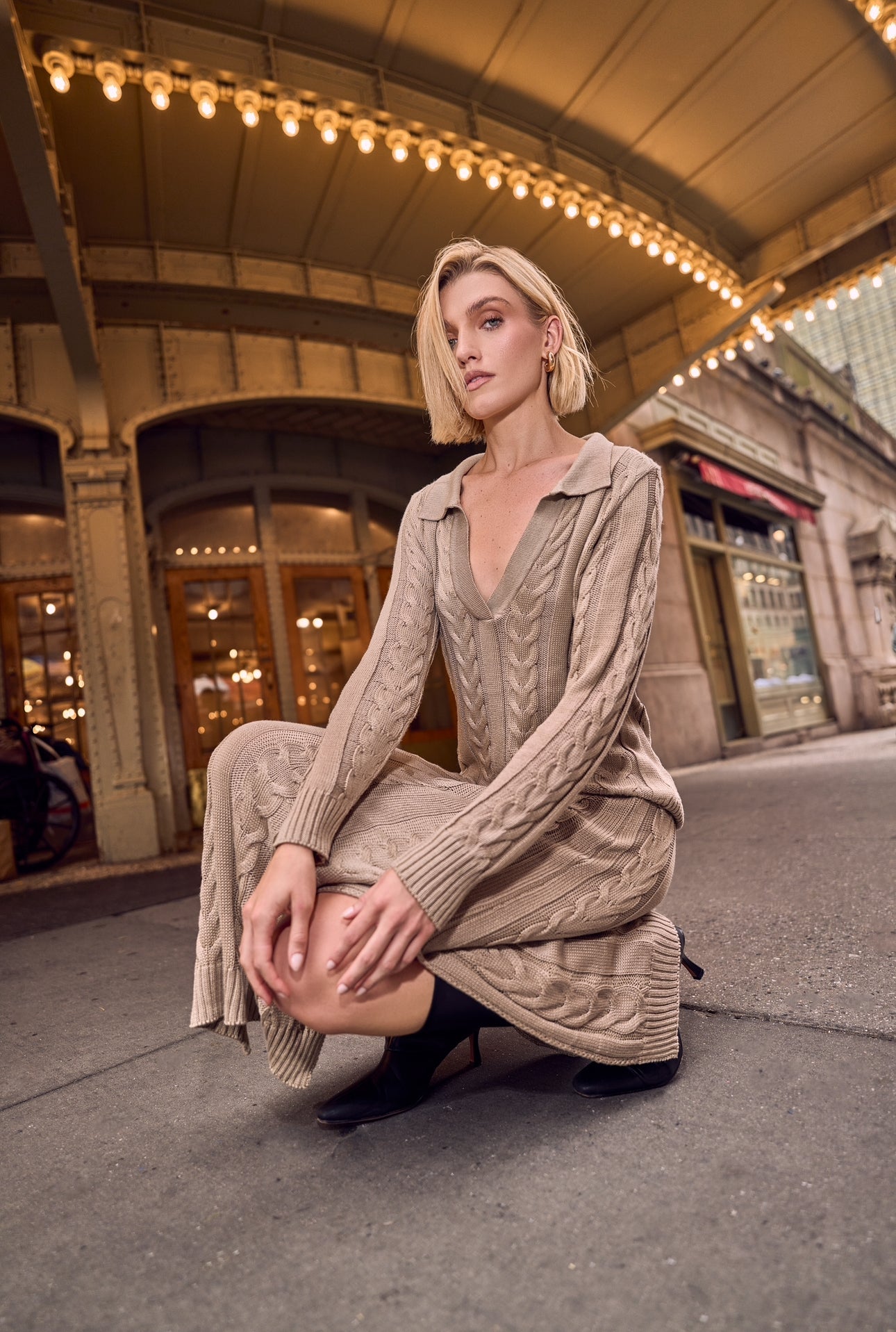 BALTHAZAR ARENA SKIRT AND SWEATER SET