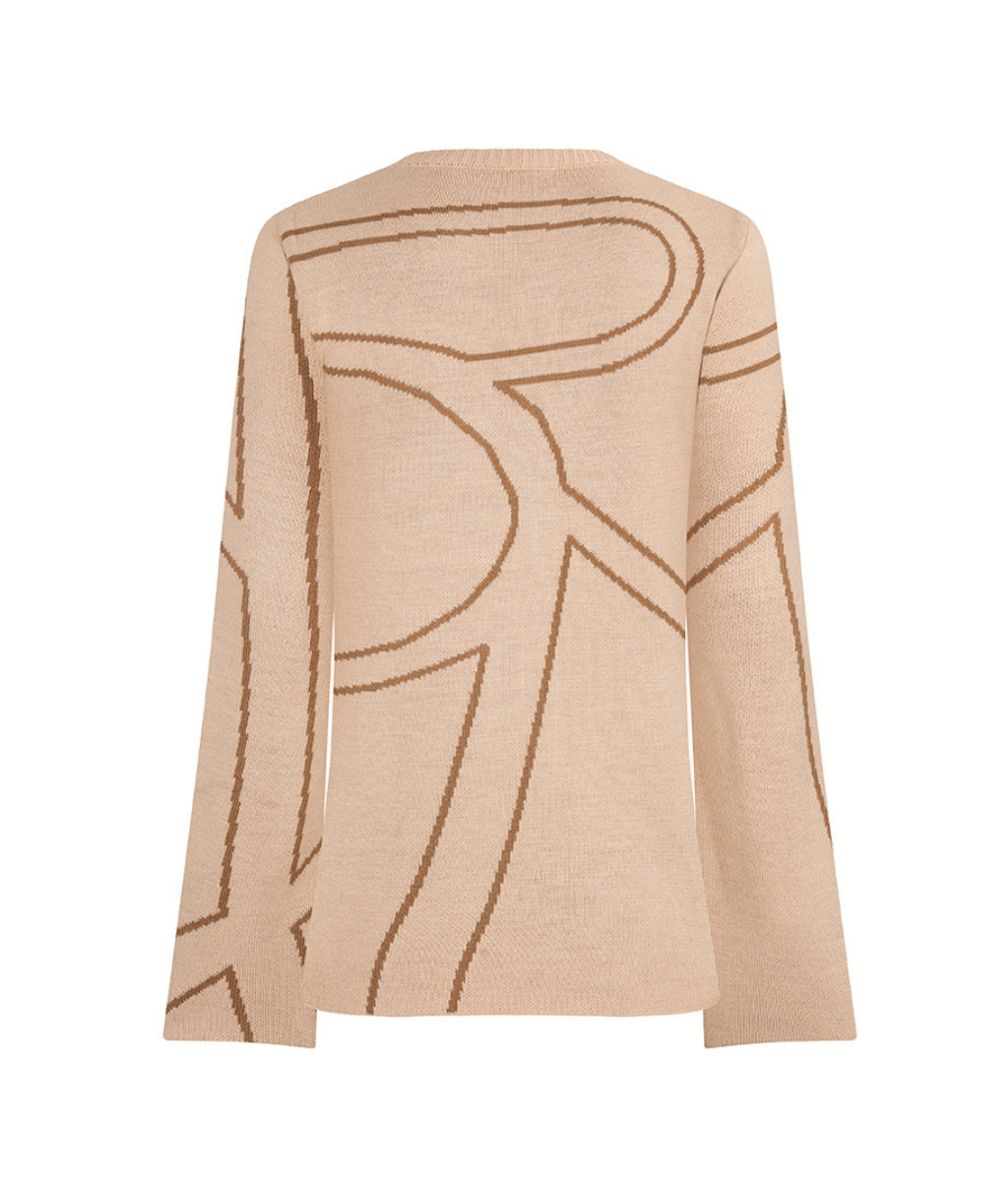 MONACO SWEATER BEIGE-CAMEL