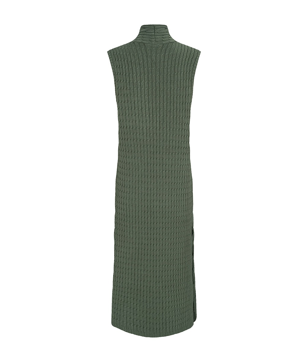 KYOTO LONG VEST GREEN