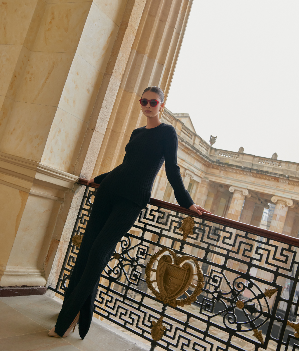 MILAN PANTS SET BLACK