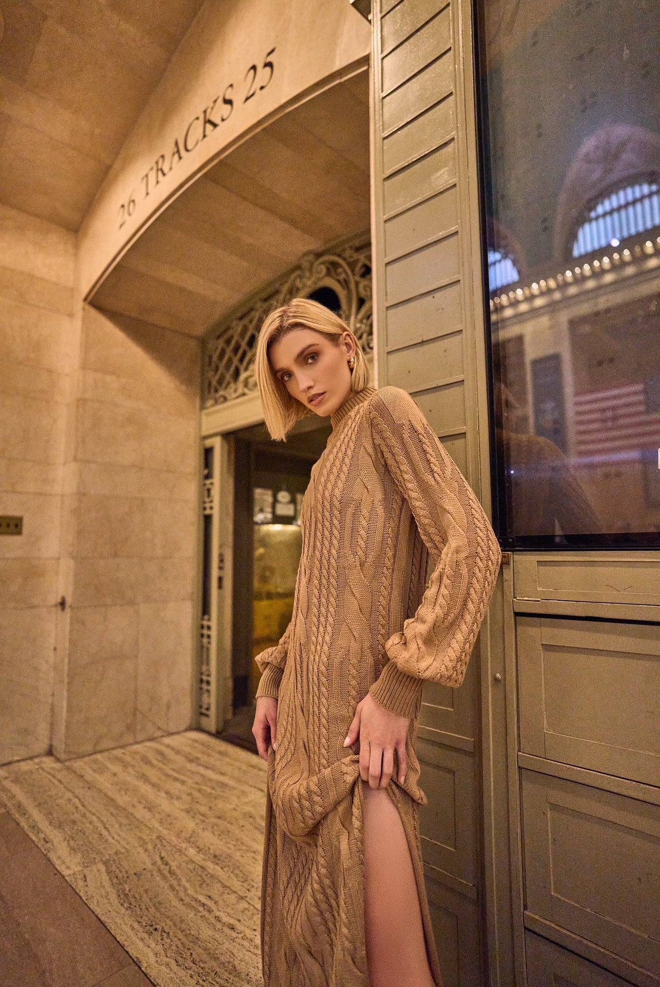 CIPRIANI CAMEL DRESS