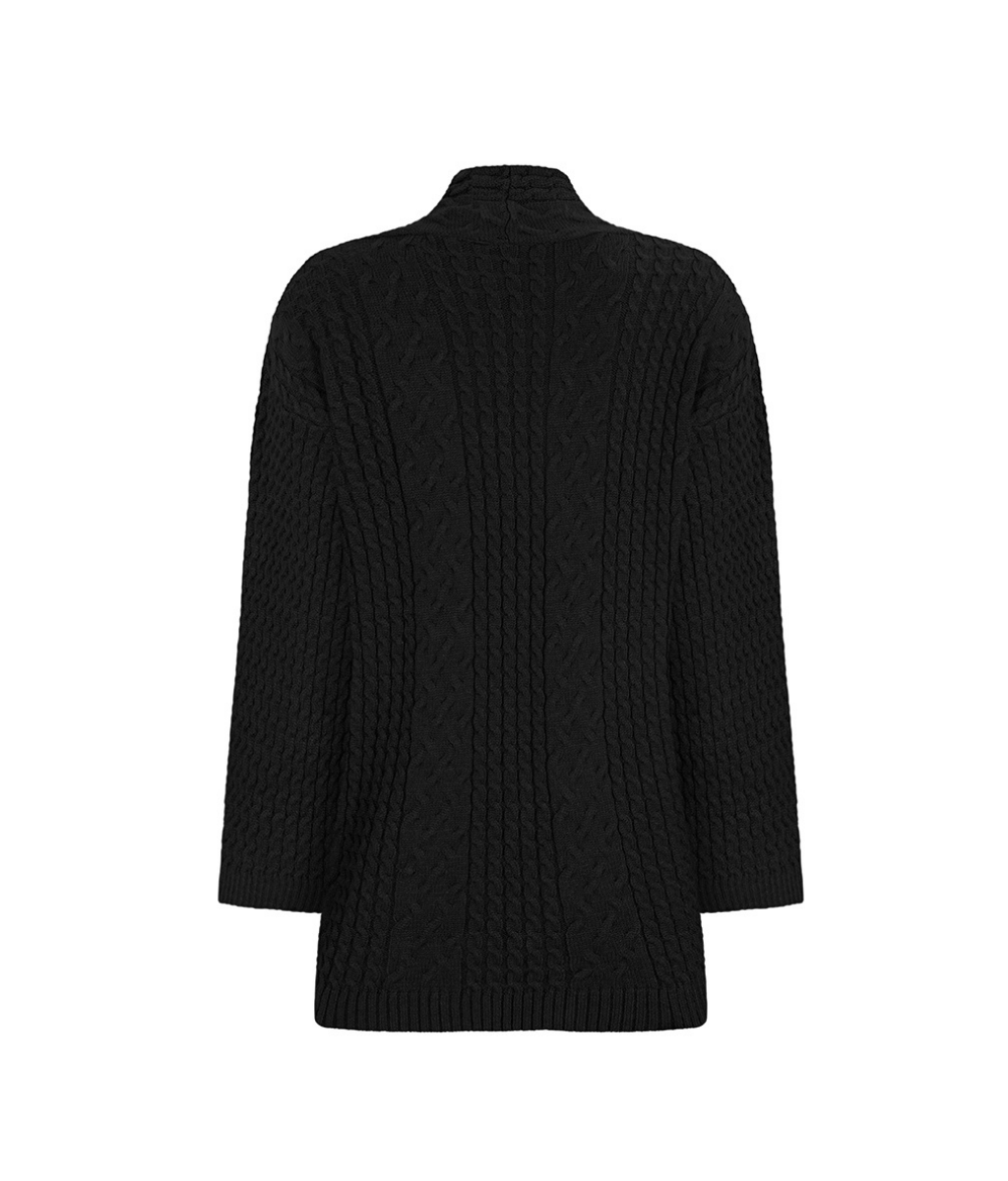 HAMPTONS CARDIGAN BLACK