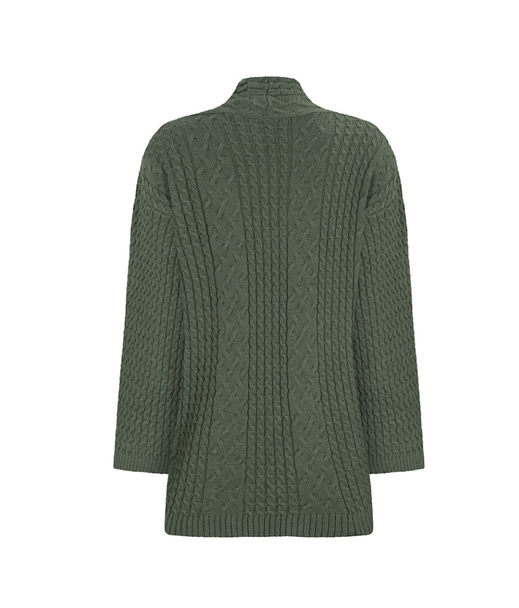 HAMPTONS CARDIGAN GREEN